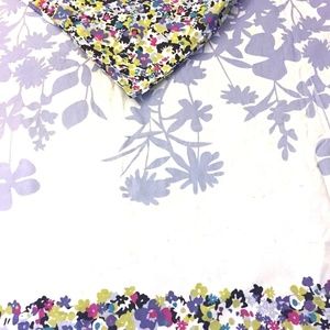 Style & Co Twin XL 8Pc Dorm Bedding Set Jersey Sheets Floral Duvet Sham Lavender
